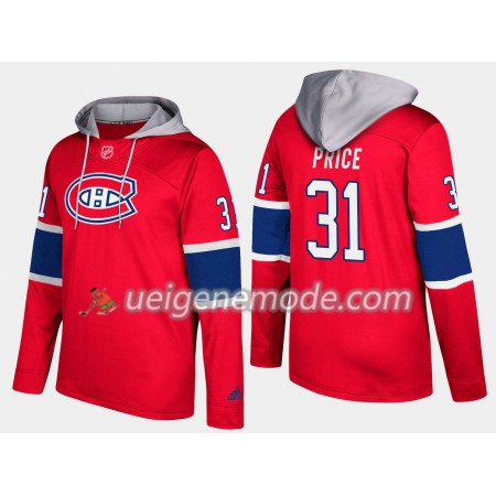 Herren Montreal Canadiens Carey Price 31 N001 Pullover Hooded Sweatshirt